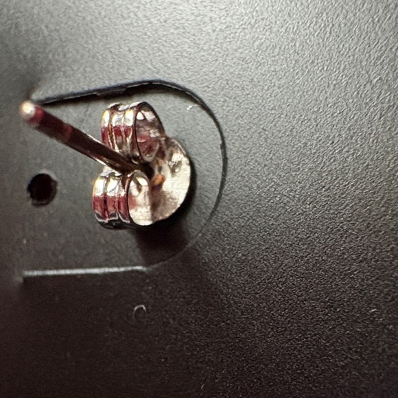 Coach Silver and Brown Earrings - Picture 3 of 10